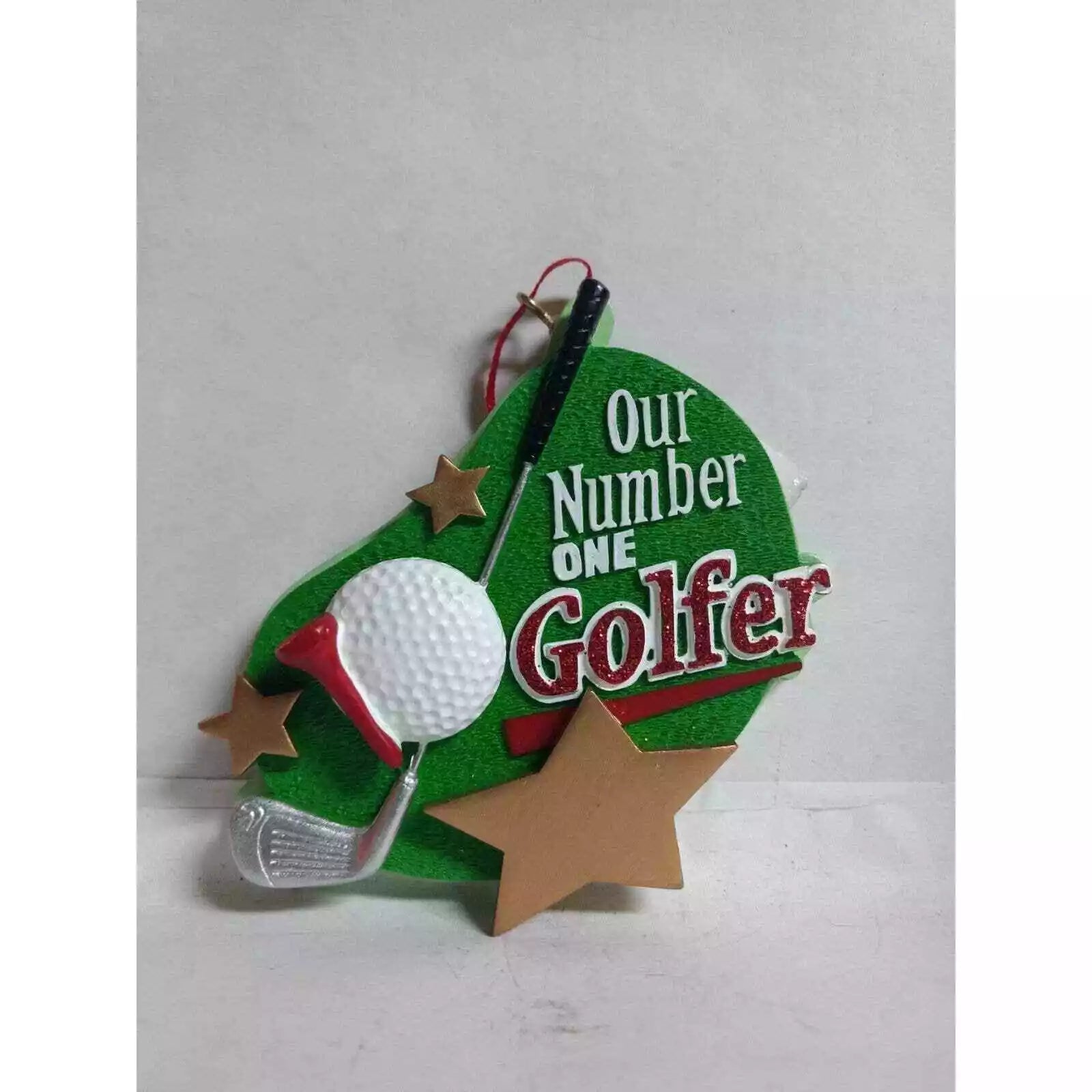 Kurt Adler Personalize Ornament Number 1 Golfer