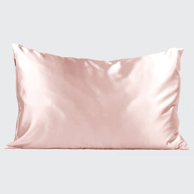 Pillowcase Satin Blush Standard - Beau Kisses