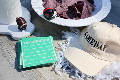 Nora Fleming Texas Tech Helmet Mini - Beau Kisses