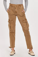 Richie High Rise Cargo Pants Butterscotch - ONLINE ONLY - Beau Kisses