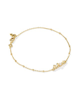 Lil Sis Delicate Chain Bracelet Gold Freshwater Cultured Pearl - Beau Kisses
