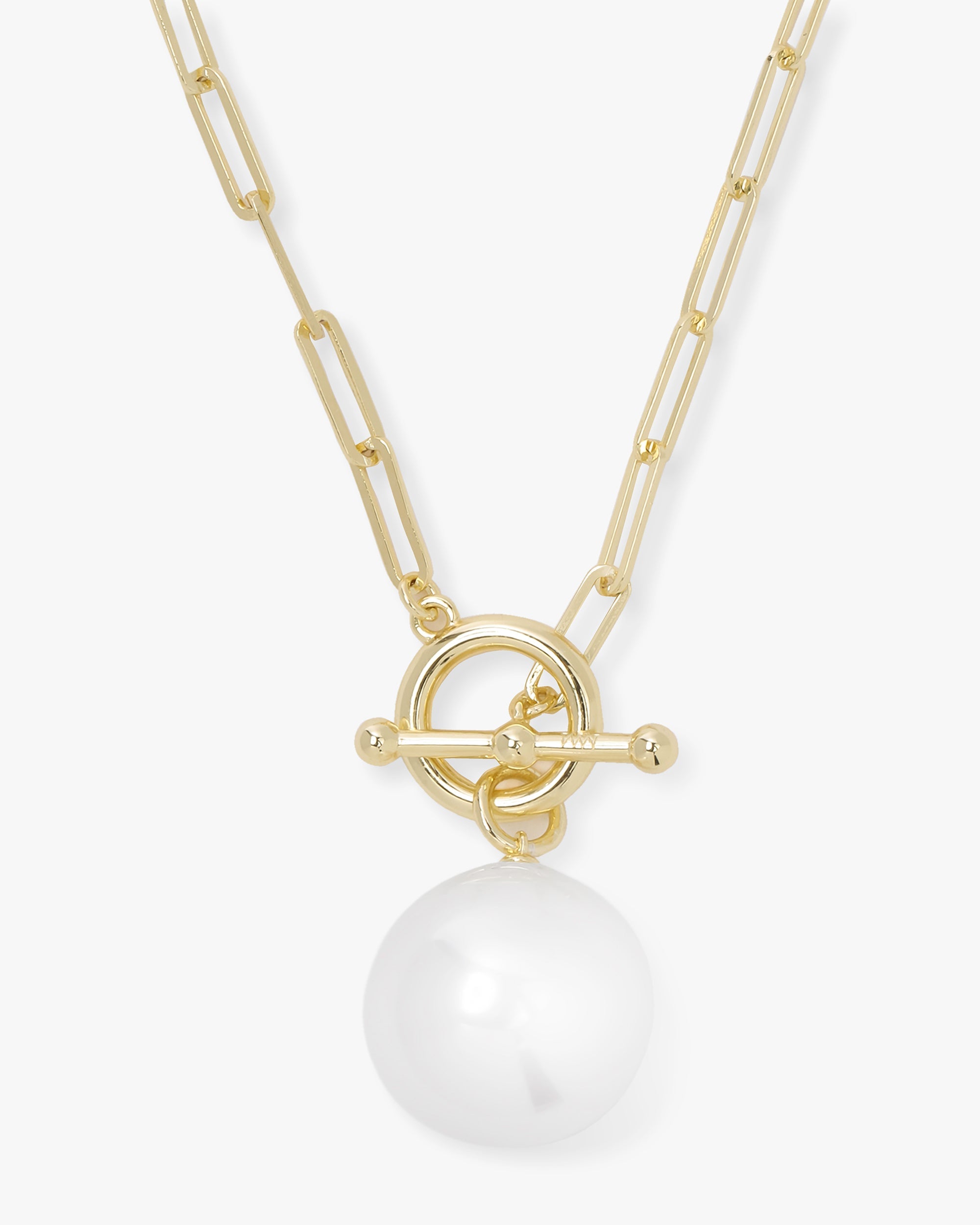 Melinda Maria Life's A Ball Pearl Peandant Necklace