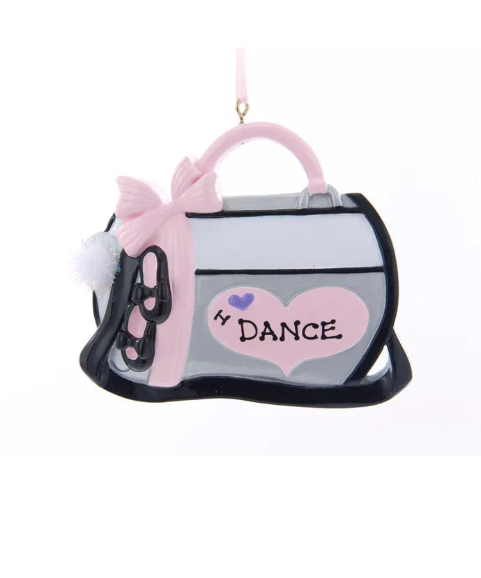 Dance Bag Personalize Ornament