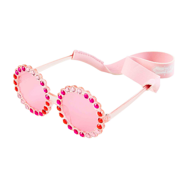 Toddler Red Round Sunglasses - Beau Kisses