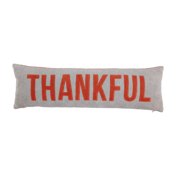 Reversible Fall Holiday Pillow