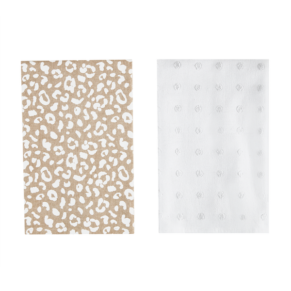 Cheetah Print Towel Set