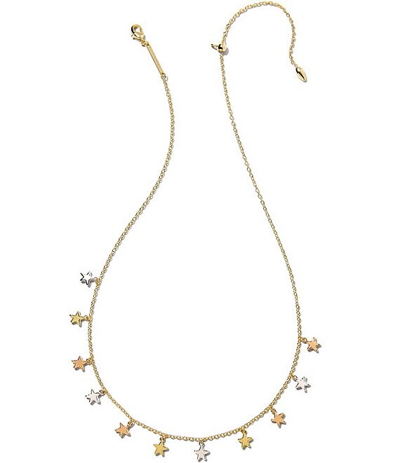 SLOANE STAR STRAND NECKLACE MIXED METAL