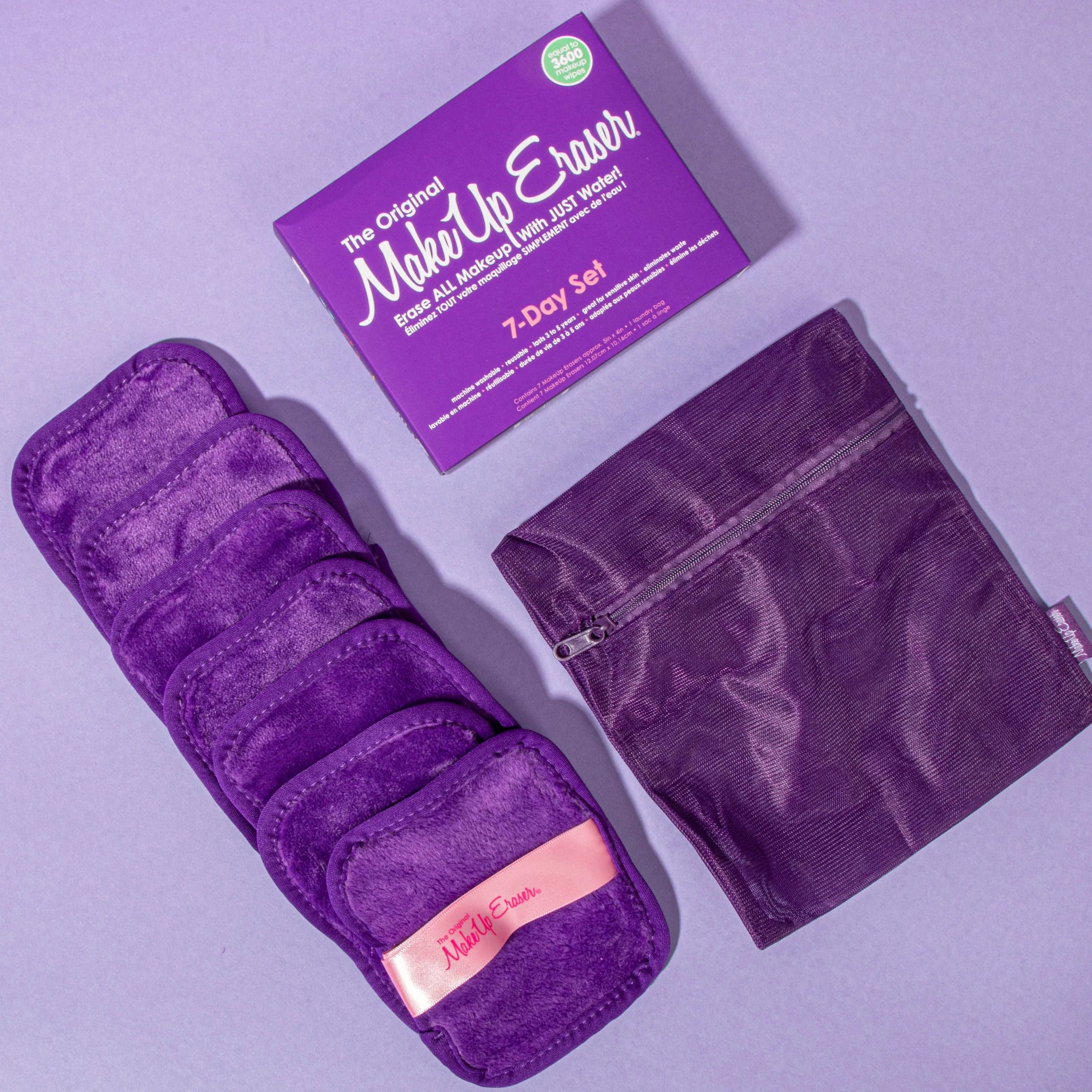 Makeup Eraser Queen Purple 7 Day Set