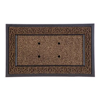 Sassafras Mat Tray Brown Scroll - Beau Kisses