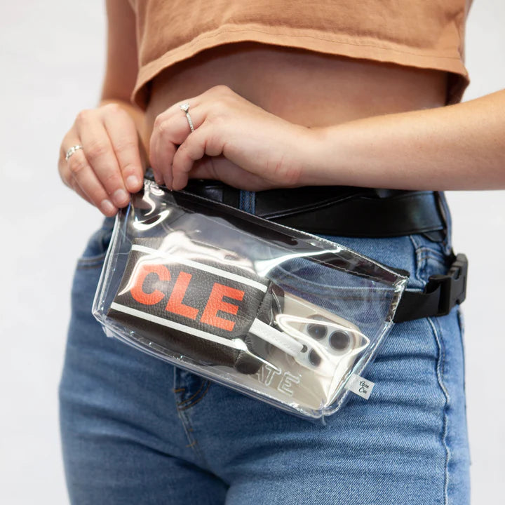 Clear Game Day Belt Bag Fanny Pack