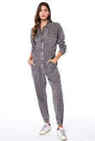 Henry Jumpsuit Mineral Gunmetal - ONLINE ONLY - Beau Kisses