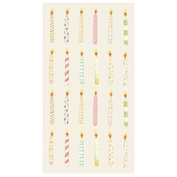 Birthday Candles Guest Napkin - Set of 16 - Beau Kisses