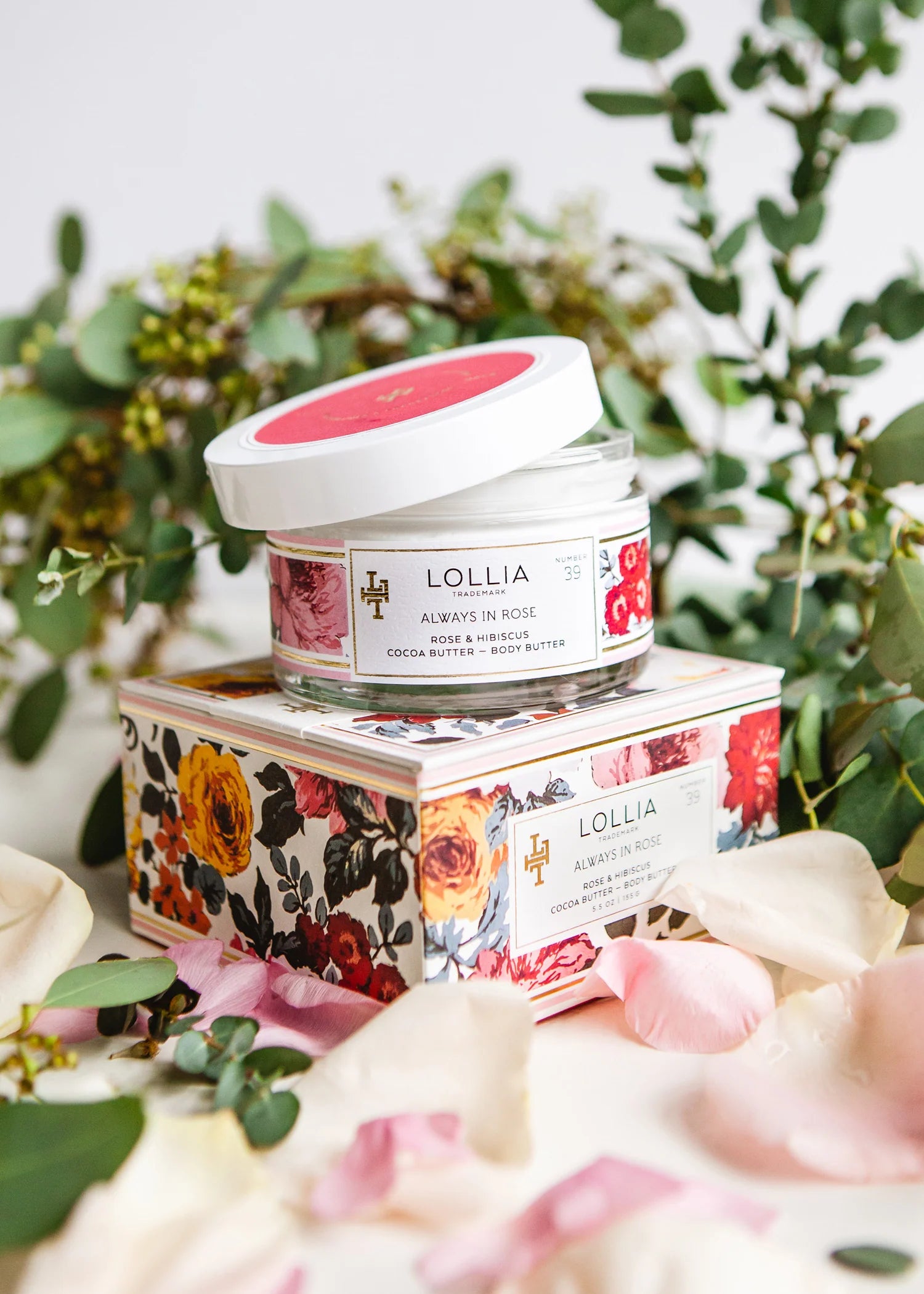 Lollia Always In Rose Whipped Body Butter