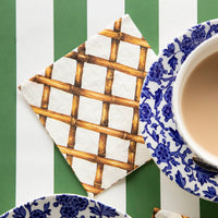 Bamboo Lattice Cocktail Napkin - set of 20 - Beau Kisses