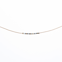 Say It In Morse Code Necklace Grace - Beau Kisses