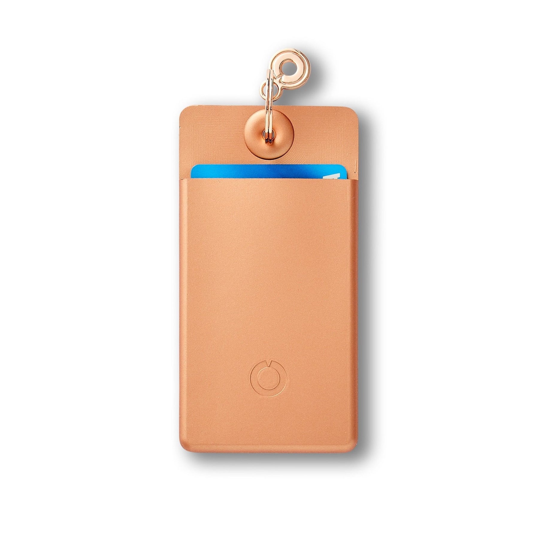 SILICONE ID CASE SOLID ROSE GOLD