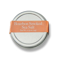 Bourbon Smoked Sea Salt Tin 5.0 Oz - Beau Kisses