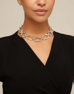 THE-ONE COLLAR NECKLACE SILVER