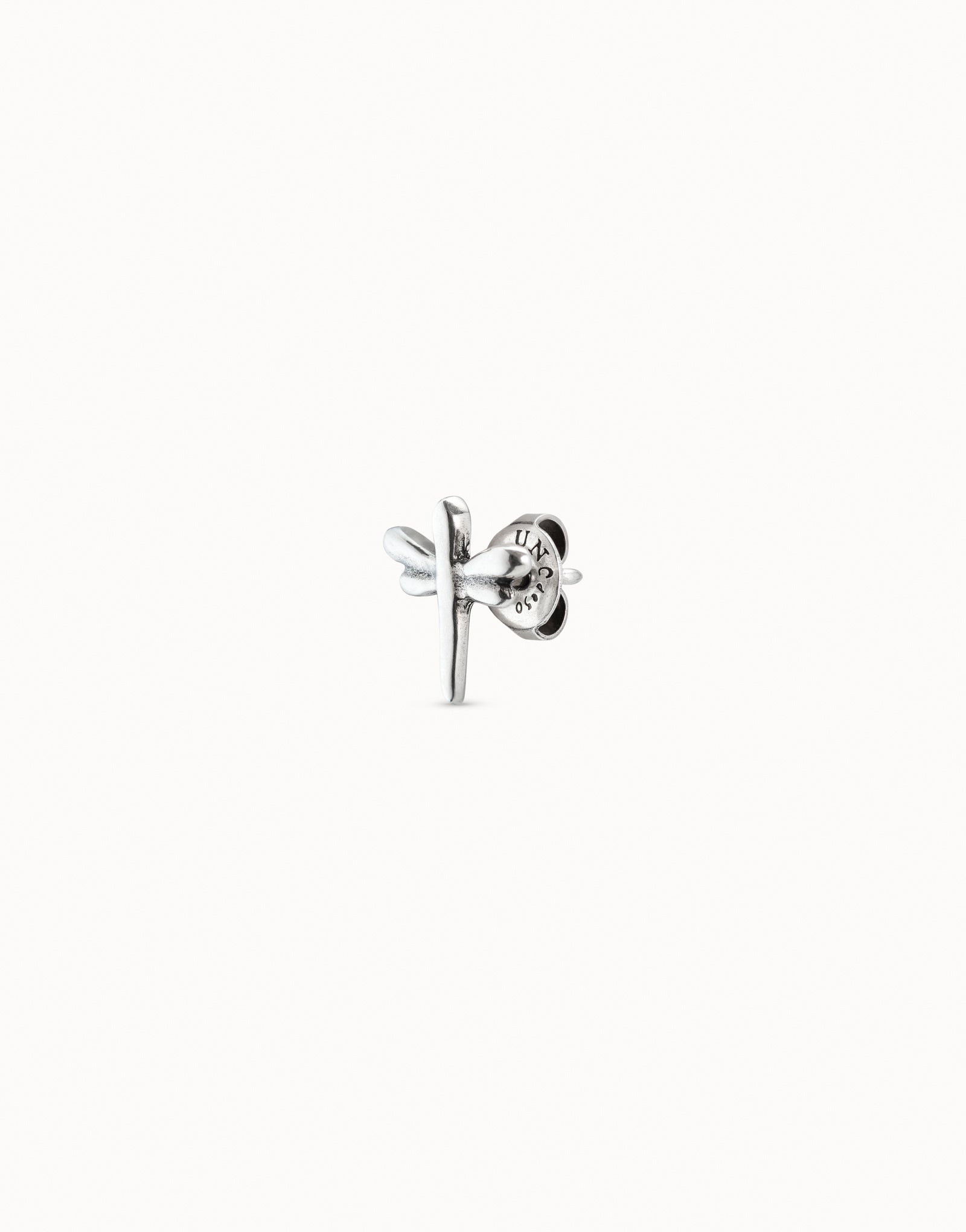 FLY HIGH DRAGONFLY STUD EARRING SILVER